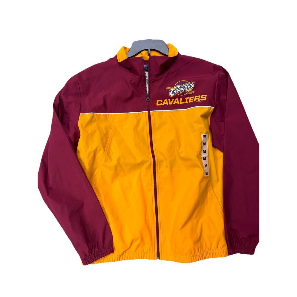 NWT Cleveland Cavaliers Lightweight Track Zip-up Jacket Sz Medium - Picture 2 of 5